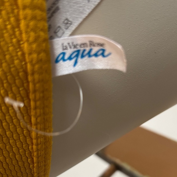 La Vie En Rose Mustard Bikini Top - Picture 2 of 2